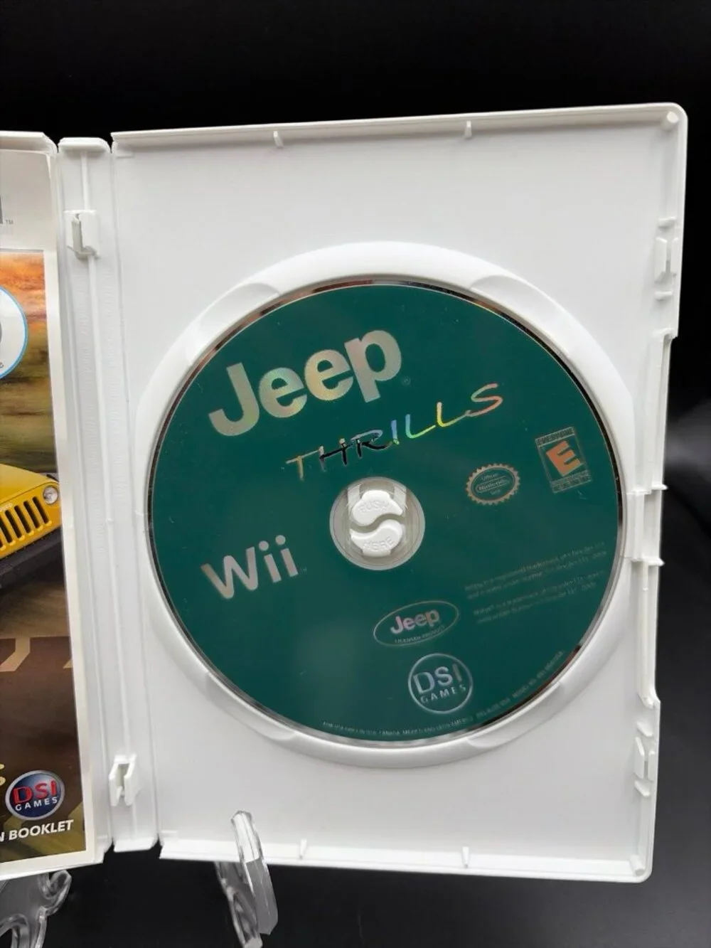 Jeep Thrills (Nintendo Wii, 2008) Complete w/ Manual - CIB Tested Working